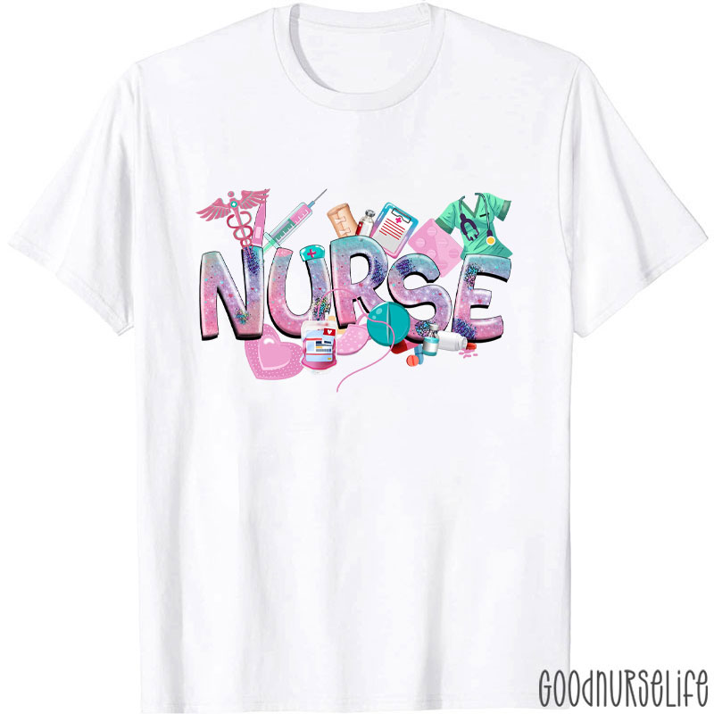 Nurse Sublimation Nurse T-Shirt