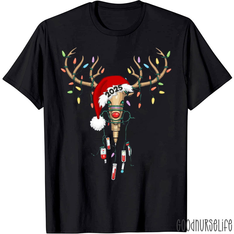 Personalized Phlebotomy Christmas T-Shirt