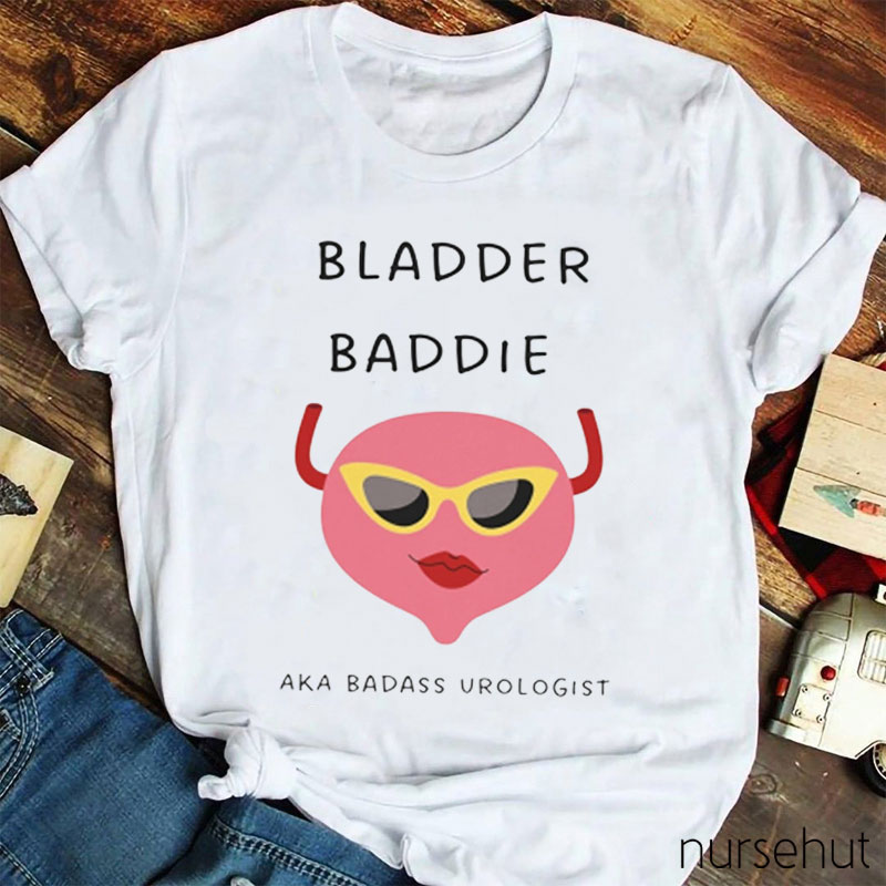 Aka Badass Urologist Nurse T-Shirt