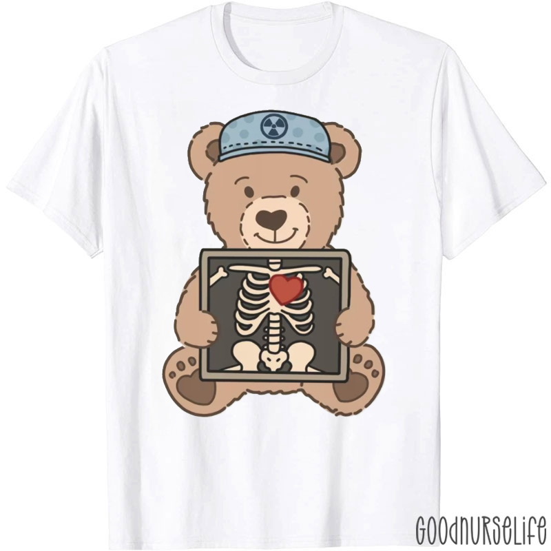 Radiology Brown Bear T-shirt