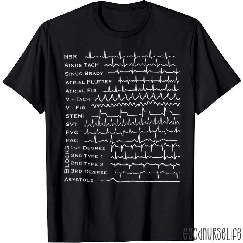 EKG Rhythm T-Shirt