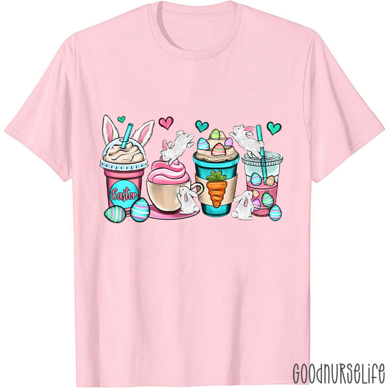 Easter Themed Cute Bunny Nurse T-Shirt