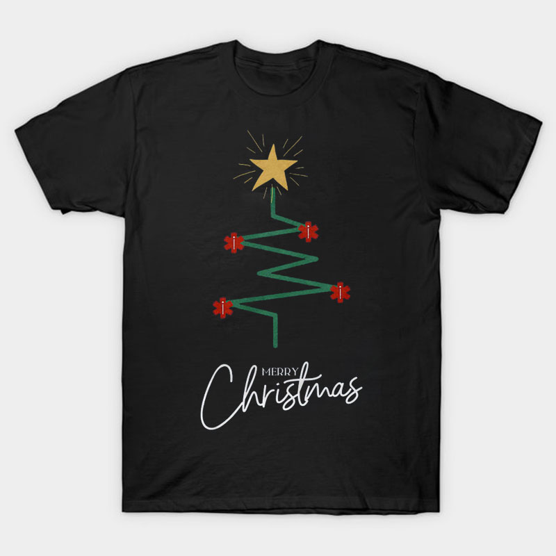 Ho Ho Merry Christmas Nurse T-Shirt