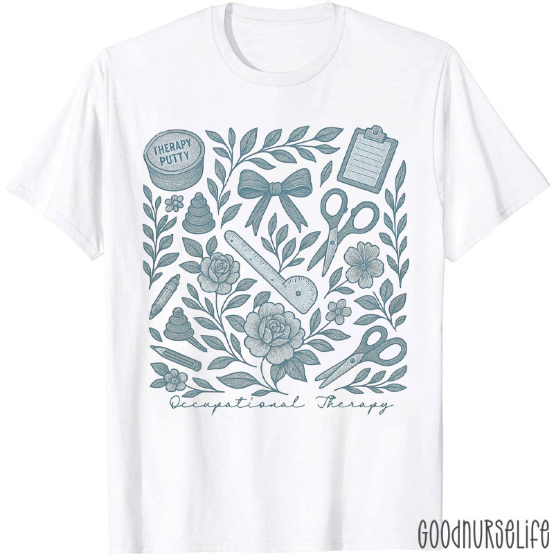 Funny OT Flower Occupational Therapy T-Shirt