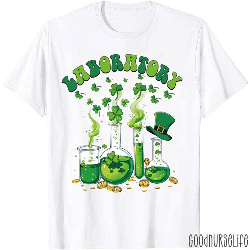 St Patrick Laboratory Nurse T-Shirt