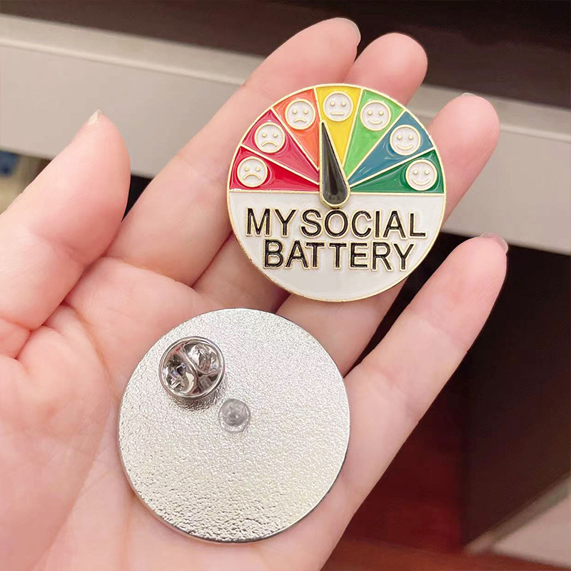 My Social Battery Nurse Pin