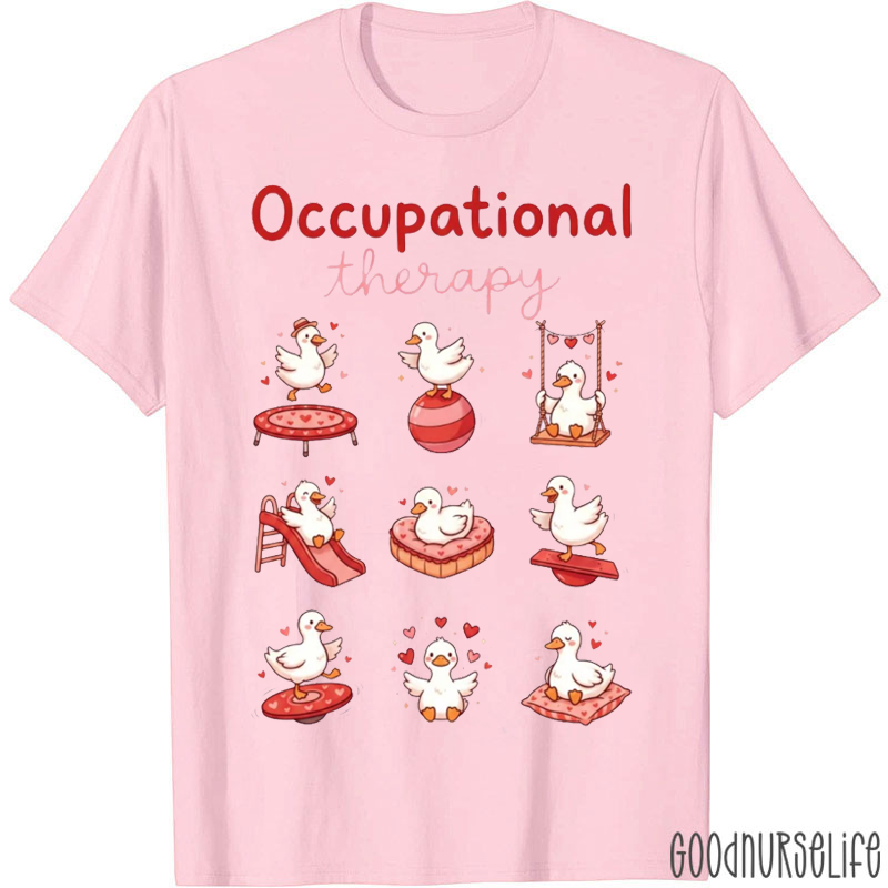 Goose Valentines Occupational Therapy T-shirt