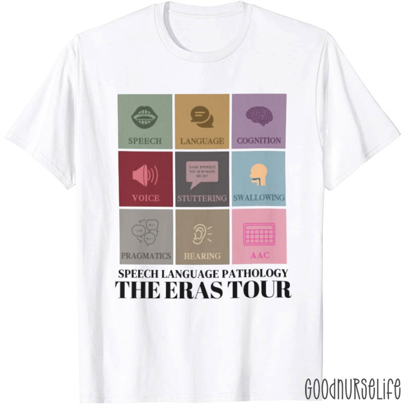 Speech Language Pathology The Eras Tour T-Shirt