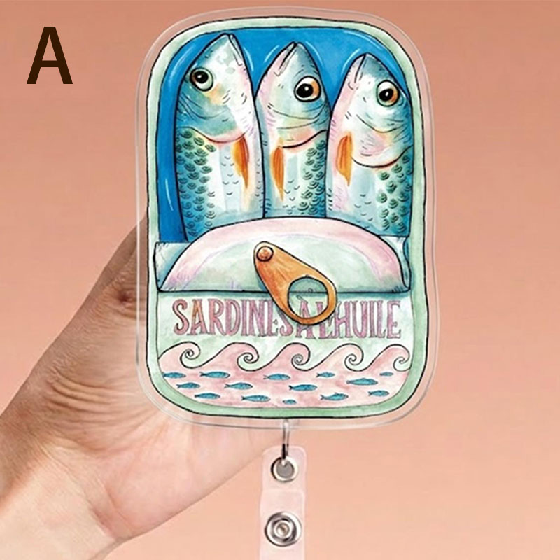 Sardine Can Badge Reel