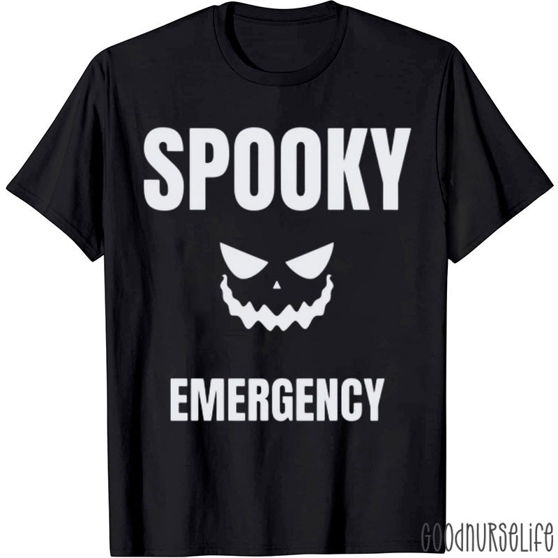 Spooky Emergency Nurse T-Shirt