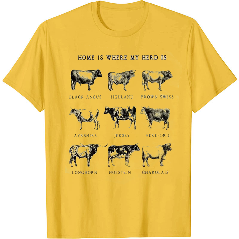 How Is Where My Herd Is T-Shirt
