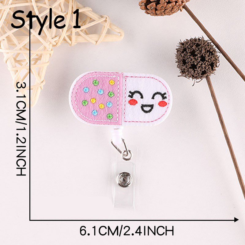 Cute Nurse Related Nurse Badge Reel