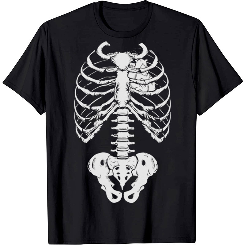 Halloween Skeleton Nurse T-shirt