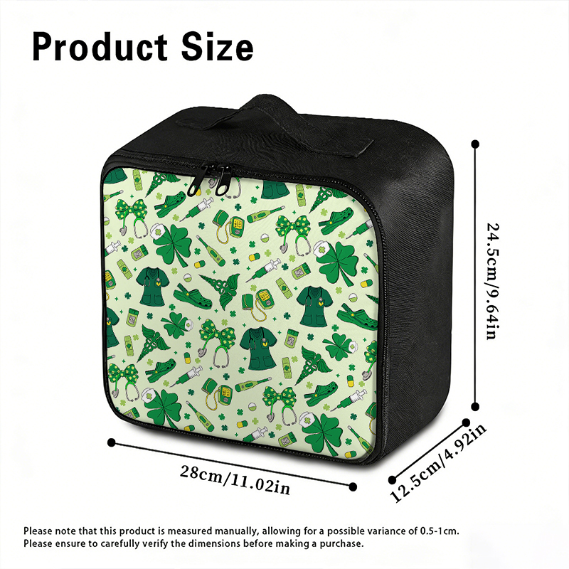 Happy St. Patrick's Day Nurse First Aid Kit Bag