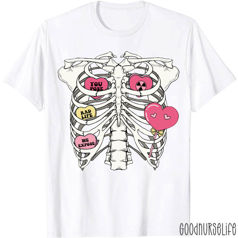RAD Tech A Work Of Heart Nurse T-shirt