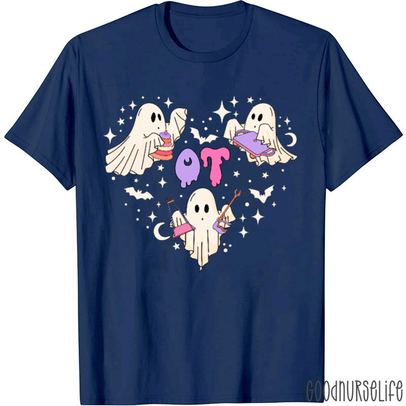 Occupational Therapist Halloween Heart T-Shirt