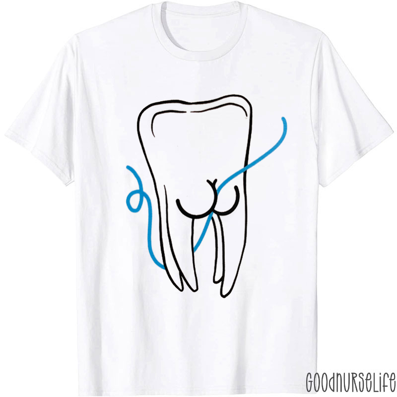 Dental Floss Dental T-Shirt