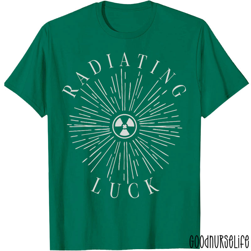 St. Patrick Day Radiating Luck T-shirt