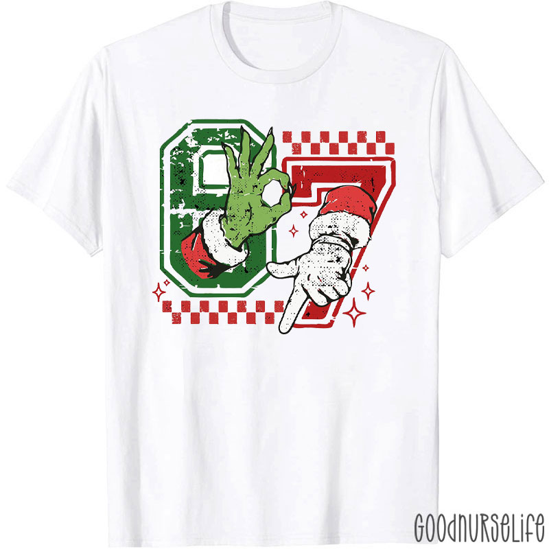 67 Shift Christmas Work Holiday Nurse T-Shirt