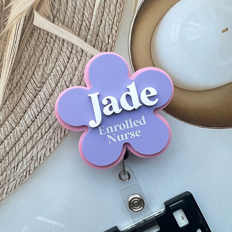Personalized Retractable Nurse Badge Reel