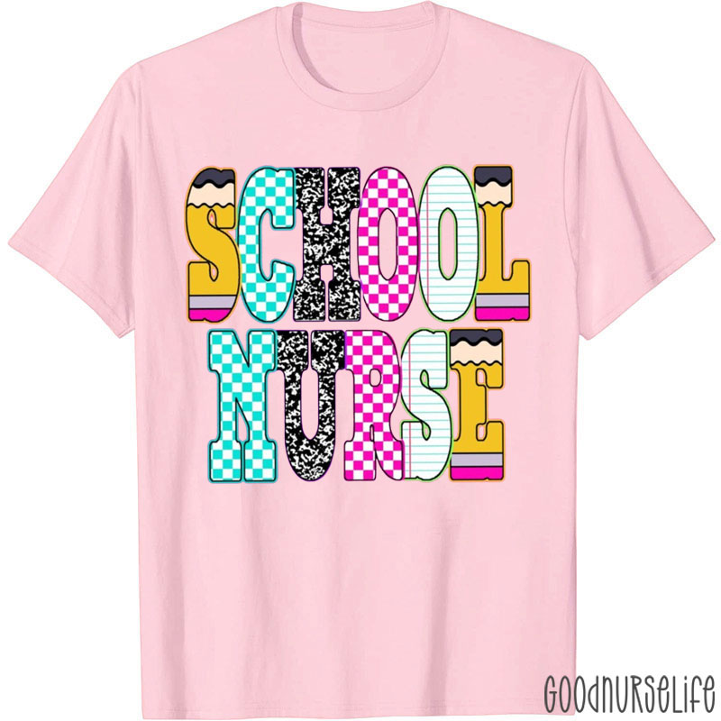 Back To School Nurse Life First Day School Nurse T-Shirt
