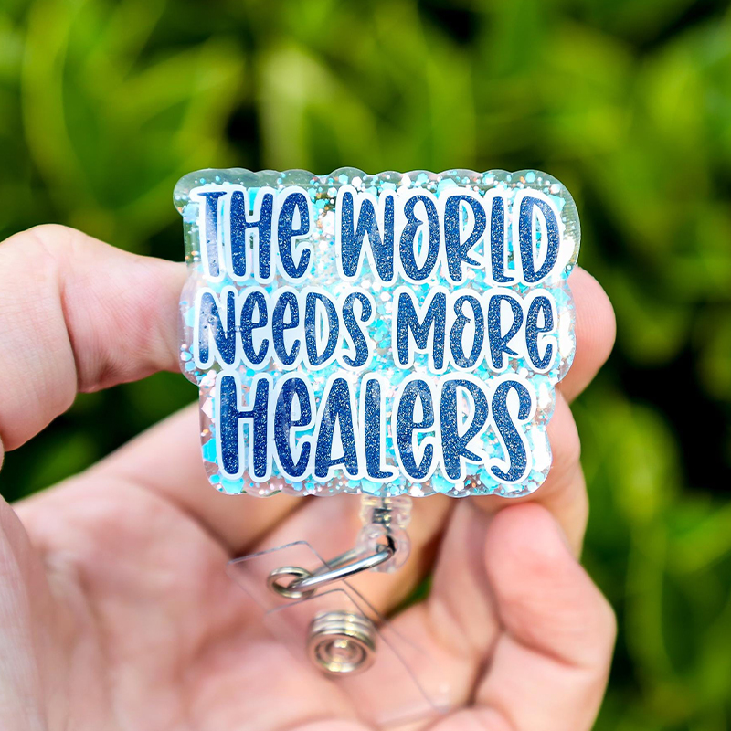 The World Needs More Healers Nurse Badge Reel