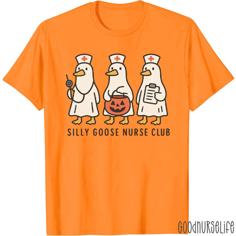 Silly Goose Nurse Club Nurse T-Shirt