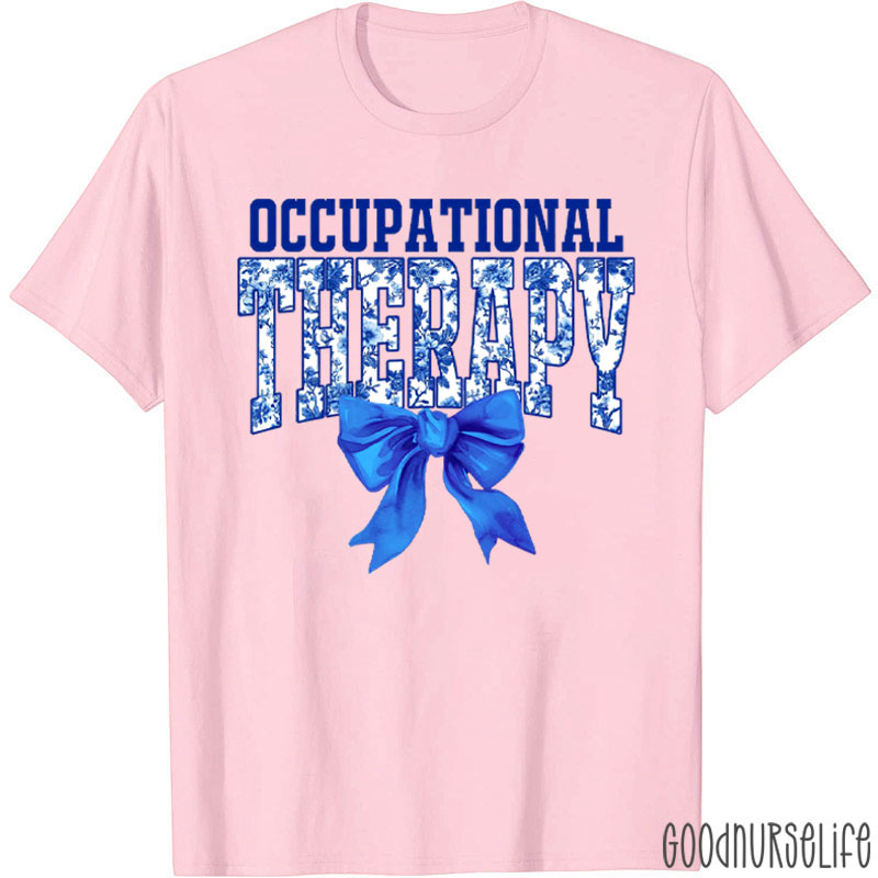 Occupational Therapy Bow Tie T-Shirt