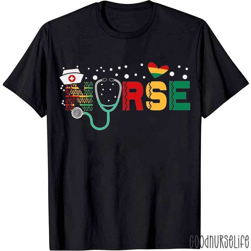 Proud Black Nurse T-Shirt