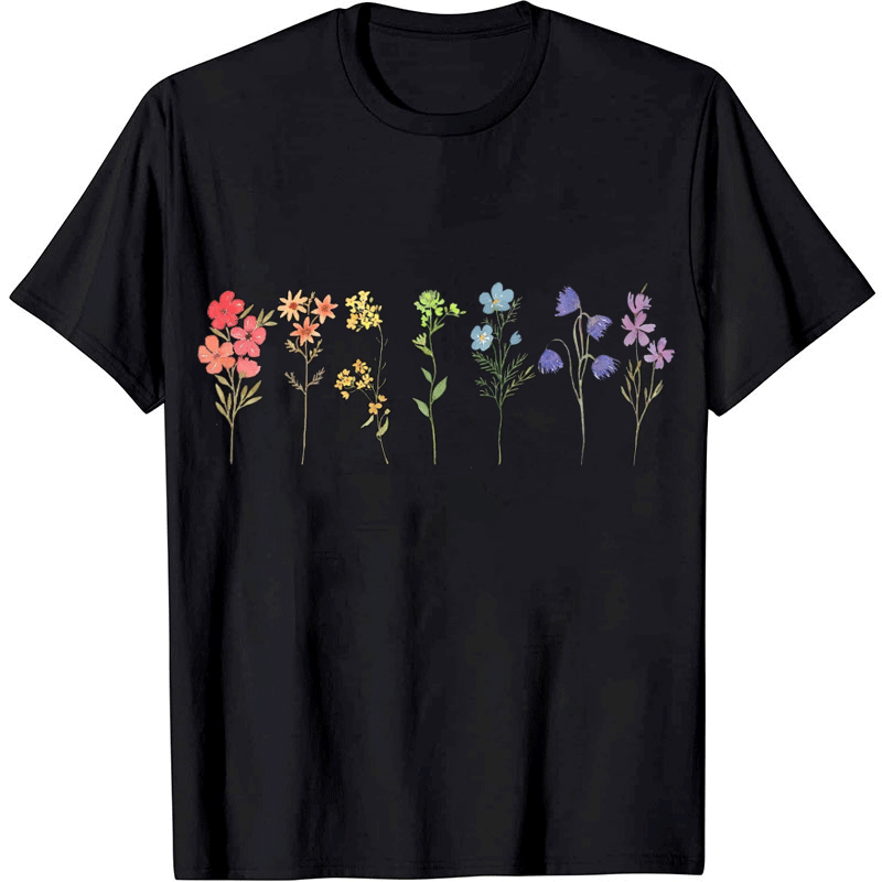 Carry Flowers On Your Body T-shirt