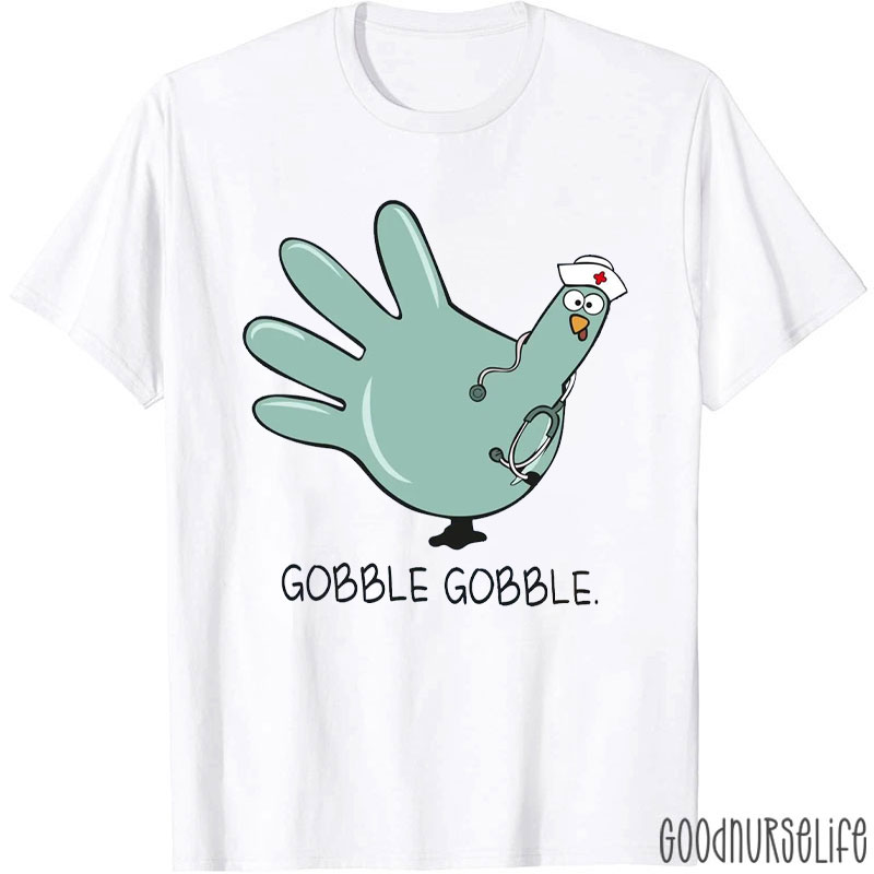 Turkey Nurse With Stethoscope Nurse T-Shirt