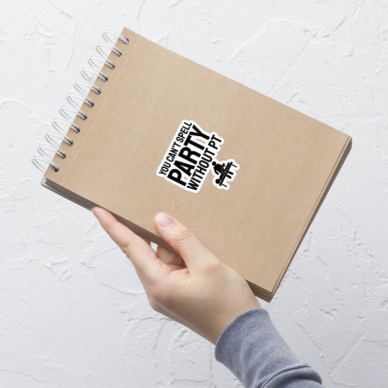 DPT Can't Spell Party Without Pt Nurse Stickers