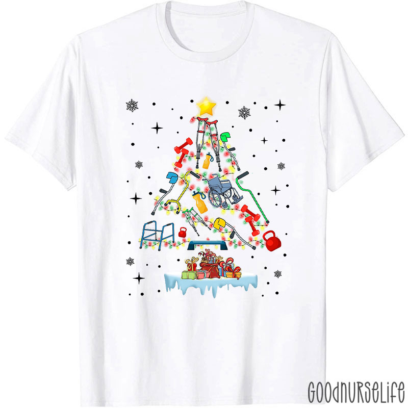 PT Equipment Christmas Tree T-Shirt