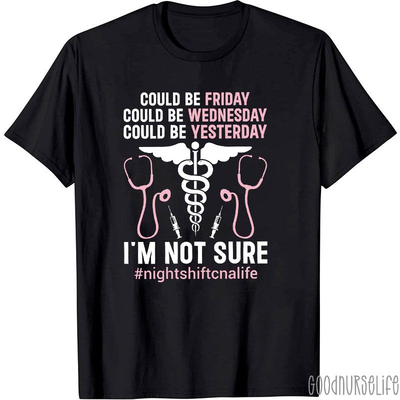 Personalied Night Shift Life Nurse T-Shirt