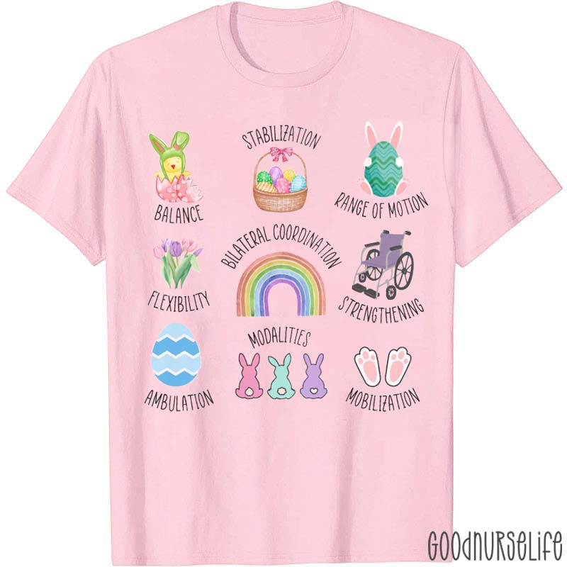 Physical Therapy Easter Nurse T-Shirt