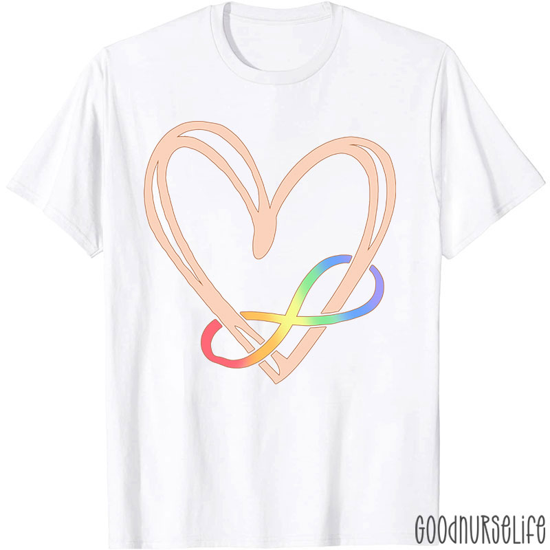 Autism Heart Nurse T-Shirt
