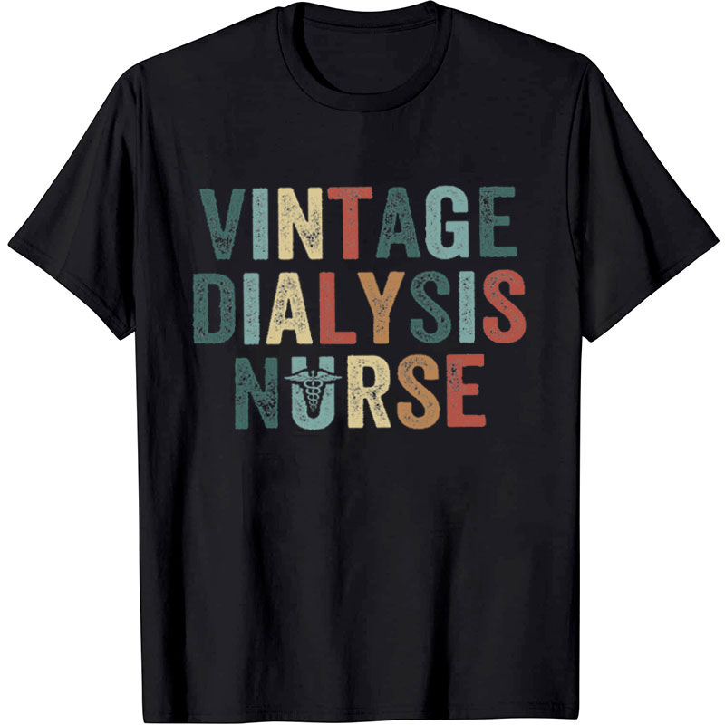 Personalized Vintage Nurse T-Shirt