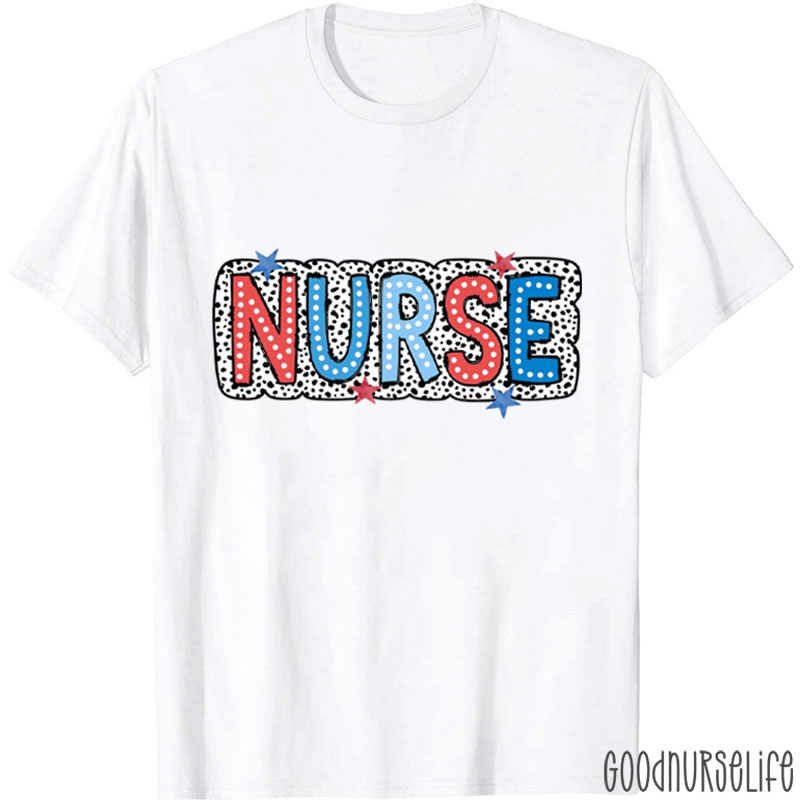Leopard Print Nurse T-Shirt