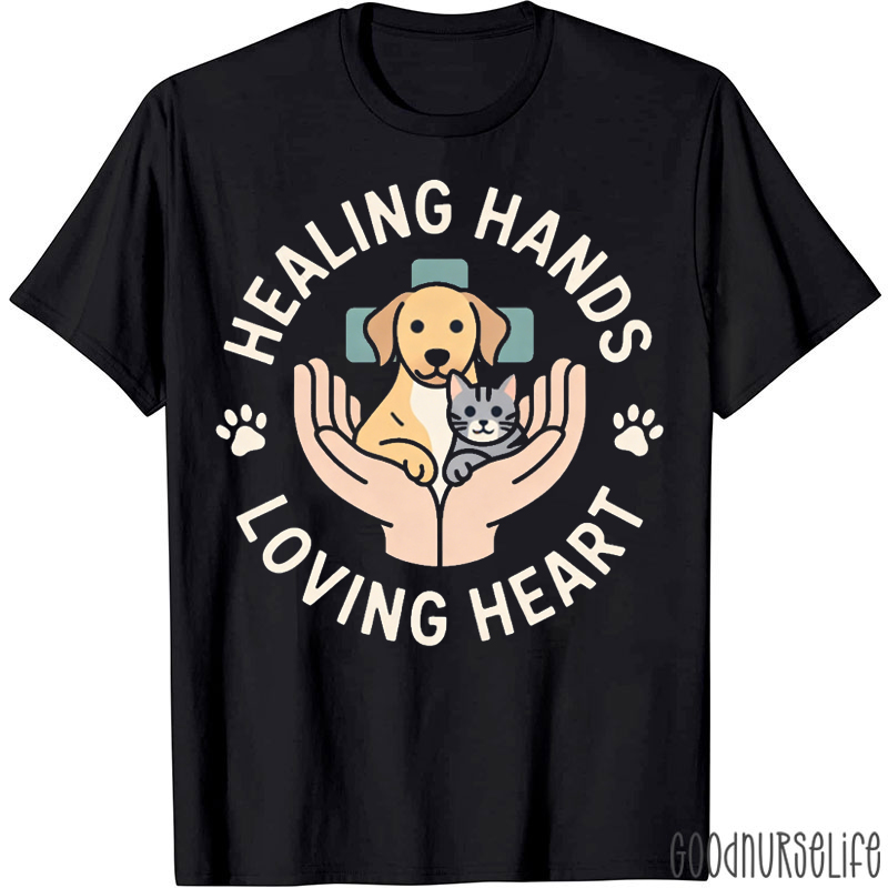 Healing Hands Loving Heart T-shirt