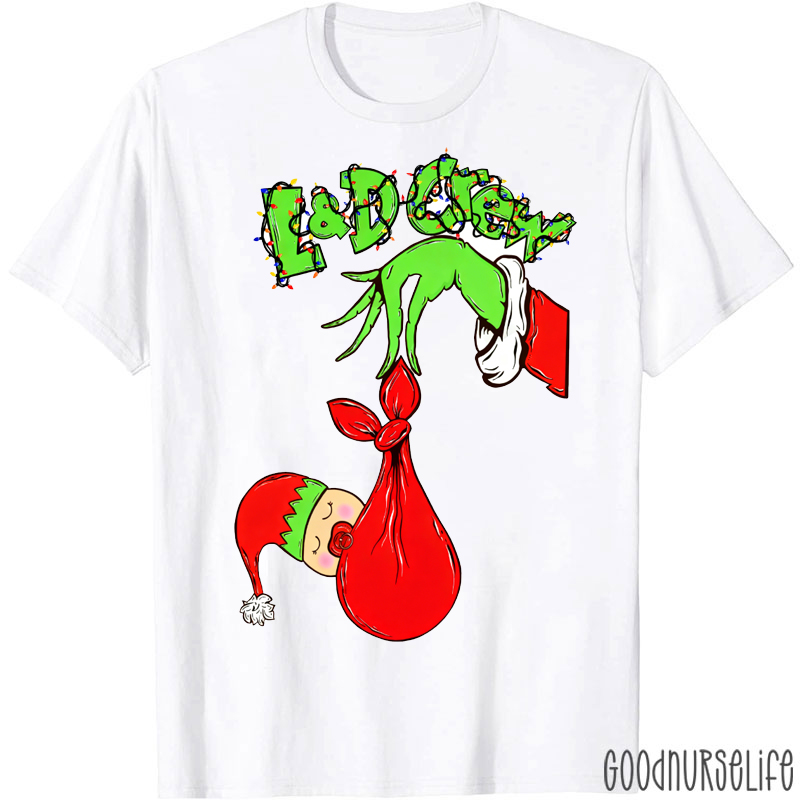 L&D Crew Baby Delivery Nurse T-Shirt