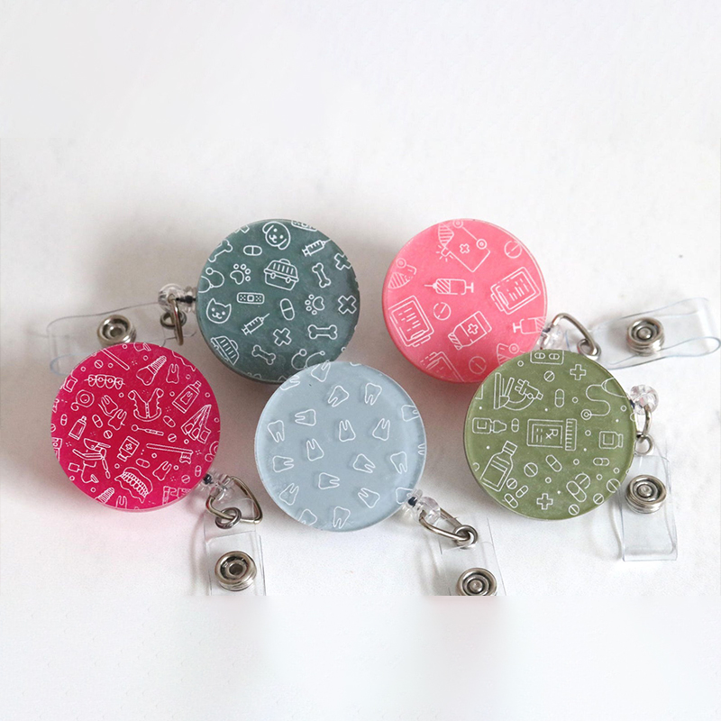 Personalized Medical Nurse Badge Reel