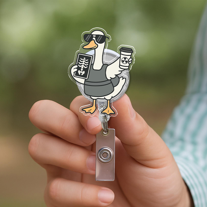 Silly Goose Radiology Badge Reel