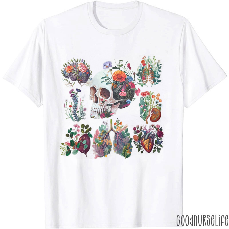 Medical Human Anatomy Nurse T-Shirt