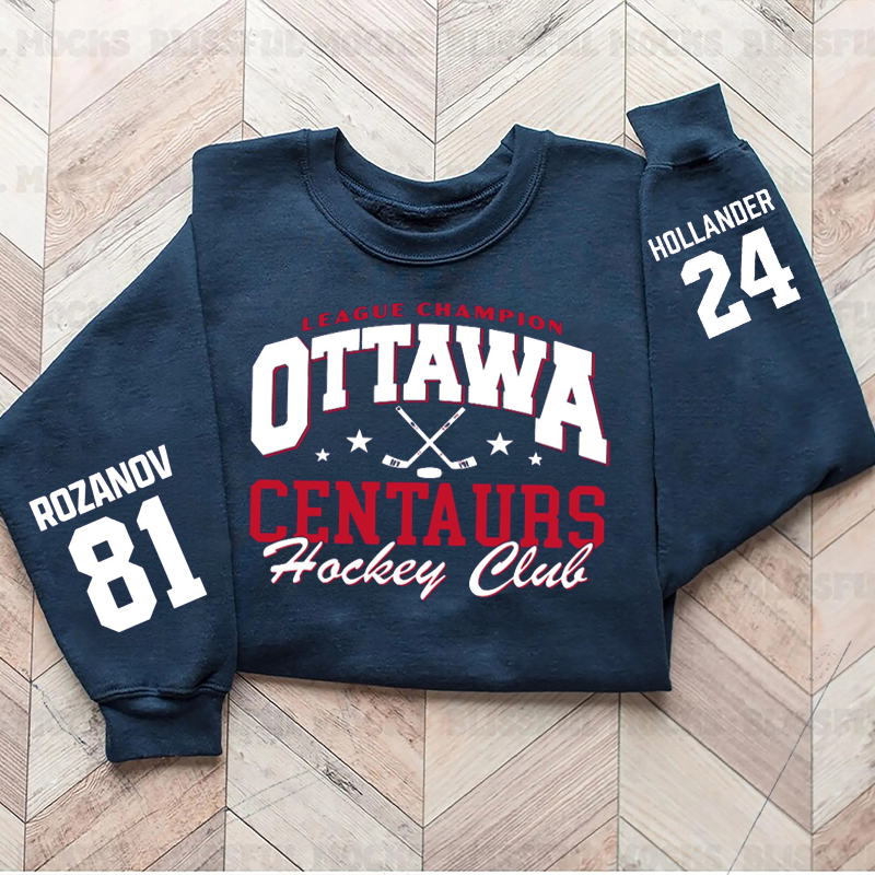 League Champion Ottawa Centaurs Hockey Club Sweatshirt