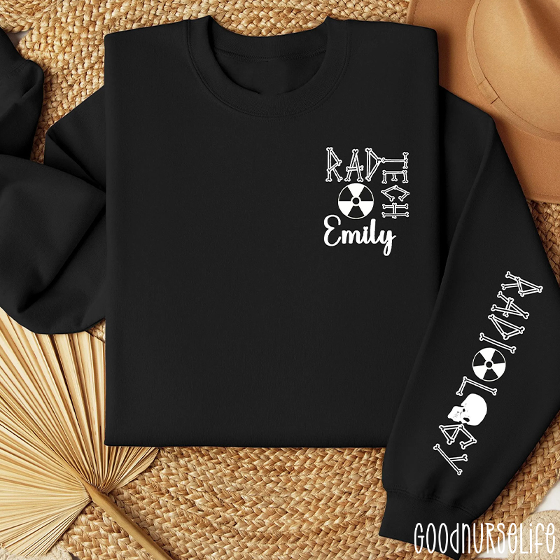 Personalized Rad Tech Radiology Sweatshirt
