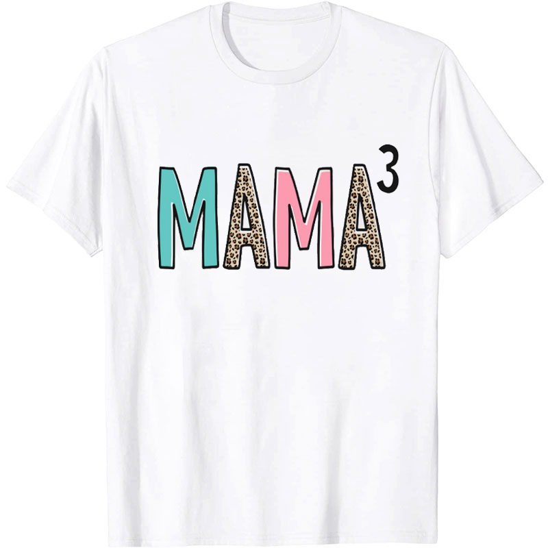 Personalized Mom Of Three Nurse T-Shirt