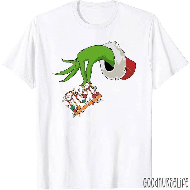 Festive Wire Maze And Hand T-Shirt