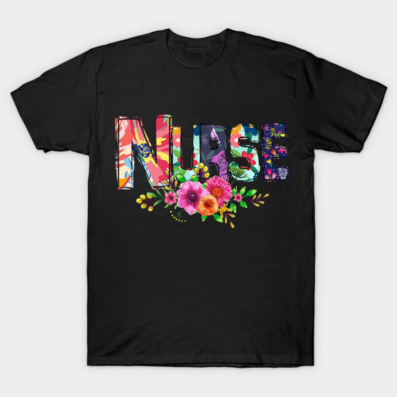 Flower Nurse T-Shirt