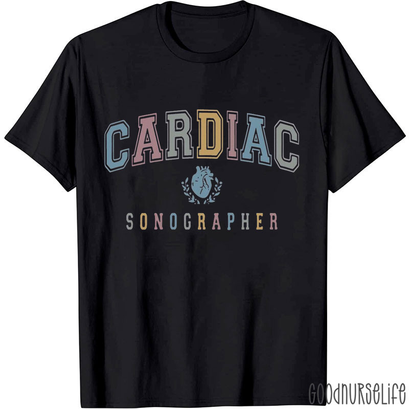 Cardiac Sonography Nurse T-shirt