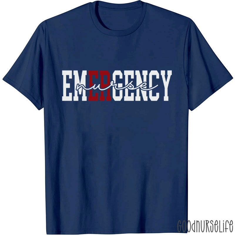 Emergency Nurse Emergency Department Registered Nurse T-Shirt